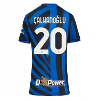 Inter Milan Hakan Calhanoglu #20 Replica Home Shirt Ladies 2024-25 Short Sleeve